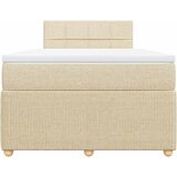  Krevet box spring s madracem krem 120 x 190 cm od tkanine | shoptok.hr
