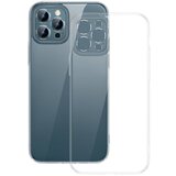 Baseus Komplet Crystal Transparent Case and Tempered Glass za iPhone 12 Pro, (20605277) Cene