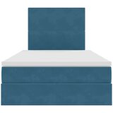  Krevet s prostorom za pohranu s LED-om Plava 120 x 190 cm | shoptok.hr