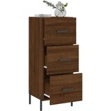  Komoda boja smeđeg hrasta 34,5 x 34 x 90 cm konstruirano drvo | shoptok.hr