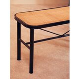 Premier Housewares Črna/v naravni barvi klop iz ratana Depok – | Shoptok.si