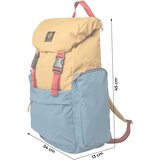 Columbia Sportski ruksak 'Trail Traveler™' kraljevsko plava / žuta / crvena | shoptok.hr