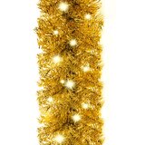  Božićna girlanda s LED svjetlima 5 m zlatna | shoptok.hr