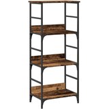 Maison Chic Knjižna omara - Knjižni regal starinski les 50x33x117,5 cm inženirski les, (21725347) Cene