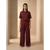 Sinsay Wide leg hlače s viskozom | shoptok.hr