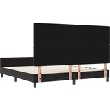 vidaXL Krevet Okvir Crni 180x200 cm Baršun | shoptok.hr