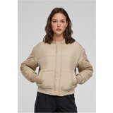 Urban Classics Women's bomber jacket Puffer Blouson beige | ePonuda.com