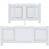  Pokrov za radijator mdf bijeli 205 cm | shoptok.hr