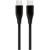 Gembird CC-USB2S-CMCM-1.5M-BK - USB Type-C kabl 60W 1.5 m (crni) | Eponuda.com