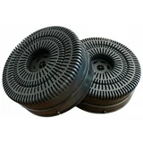 Ugljeni filter za aspirator BMK CF80, 14 x 14 x 5 cm, Crni