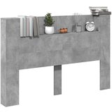 Uzglavlje Betonski sivi 160 x 16 5 x 103 5 cm Konstruirano drvo | shoptok.hr