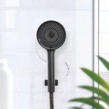 Wenko Mat crna plastična ručka za tuš ø 12 cm Softwater – | shoptok.hr