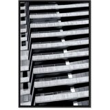  Slika - Architectural Raster (1 Part) Vertical 80x120 U crnom drvenom okviru | shoptok.hr