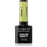 Claresa SoakOff UV/LED Color Neon gel lak za nokte nijansa 5 5 g Cijene
