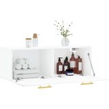  Zidni ormarić bijeli 100 x 36 5 x 35 cm od konstruiranog drva | shoptok.hr
