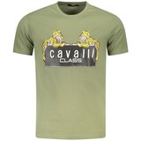 Cavalli Class Muška Majica Kratkih Rukava Zelena | shoptok.hr