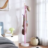  Stalak za kapute ružičasti 172 cm željezo obloženo prahom | shoptok.hr