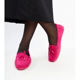 Gemre Dark pink moccasins with a bow Hayam | Shoptok.si