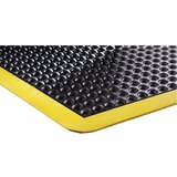 COBA Podloga za preprečevanje utrujenosti Bubblemat safety, DxŠxV 900 x 600 x 14 mm, črno-rumena, posamezna podloga | Shoptok.si