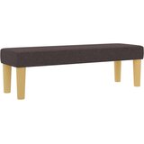  Postelja z vzmetnico z vzmetnico Temno rjava 120 x 190 cm blago, (5000069805) | Shoptok.si
