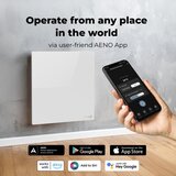 Aeno Premium Eco Smart Quadro zidna grijalica 500 W 50 × 50 cm bijela | shoptok.hr