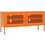 TV ormarić narančasti 105 x 35 x 50 cm čelični | Eponuda.com