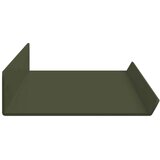  Polica na zidu Zidne 2 pcs Maslinasto zelena 60 x 9 x 2 5 cm - Maslinovo zelena 60 x 9 cm 2 | shoptok.hr