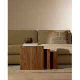 Kave Home Pomoćni stolići u setu 3 kom u dekoru oraha 40x60 cm Litto – | shoptok.hr
