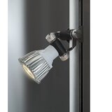  Vitrina, ŠxGxV 1000 x 400 x 2000 mm, LED-osvetlitev, glava svetilke s Ø 35 mm, brez spodnje omarice | Shoptok.si