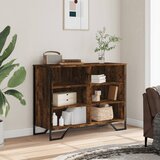  Komoda boja dimljenog hrasta 101x35,5x74,5 cm konstruirano drvo | shoptok.hr