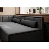 ELTAP Temno siva raztegljiva/s prostorom za shranjevanje sedežna garnitura iz šenilje 214 cm Fulgeo – | Shoptok.si