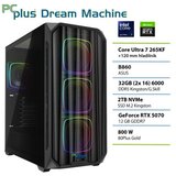 PCPLUS Dream Machine Ultra 7 265KF 32GB 2TB SSD RTX 5070 12GB gaming namizni računalnik | Shoptok.si