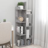 vidaXL Ormarić za knjige siva boja betona 48 x 25,5 x 140 cm iverica Cijene