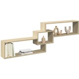 vidaXL Stenska omarica 158x18x53 cm sonoma hrast inženirski les Cene