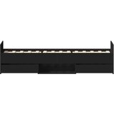  Okvir kreveta uzglavlje i podnožje crni 90x190 cm | Eponuda.com