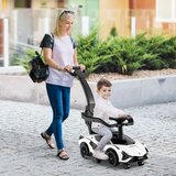  Pokretač Lamborghini, auto 3 u 1 s farovima, glazbom i prostorom za odlaganje, bijelo/crni | shoptok.hr