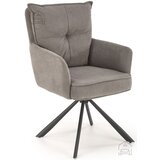 Halmar Jedilniški stol K528 s funkcijo vrtenja - siv | Shoptok.si