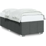 vidaXL Okvir za krevet tamnosivi 80x200 cm od tkanine | shoptok.hr