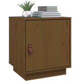  Noćni ormarić boja meda 40 x 34 x 45 cm od masivne borovine | shoptok.hr