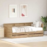  Krevet na dan Umjetnički hrast 75 x 190 cm Konstruirano drvo | shoptok.hr