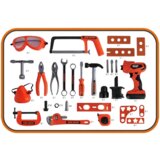Lean_Toys DIY Kit Škatla za orodje Baterijski vrtalnik | Shoptok.si