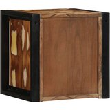 vidaXL Nočne omarice 2 kosa Multicolor Masivni les Reclaimed | Shoptok.si