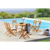 James Wood Vrtni Set Kiel, Les Akacije, Razteg. Miza, Zlož. Stoli | Shoptok.si
