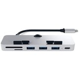 Satechi Type-C aluminij Clamp Pro Hub (3x USB 3.0, MicroSD), srebrna | shoptok.hr