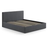 Micadoni Sivo oblazinjeno vzglavje 190,5x100 cm Remo – | Shoptok.si