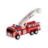 Lean_Toys Gasilski komplet Gasilsko vozilo + čelada + gasilni aparat | Shoptok.si