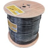 Gembird KABL-COAX-RG59+2x0.75 BC/PVC/300M CCTV Bakarni Koaksialni kabl sa napojnim kablom2x0,75mm black 300m | ePonuda.com