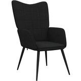  Stol za sproščanje s stolčkom črno blago, (20701214) | Shoptok.si
