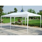 Multi Garden komercijalni vrtni paviljon šator – 3 × 6 m, 6 zidova, bijeli | shoptok.hr