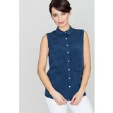 Lenitif Woman's Blouse K363 Navy Blue | shoptok.hr